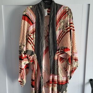 Free People Morning Glory Kimono One Size